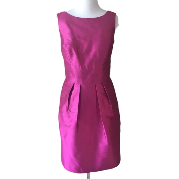 Alfred Sung Fuchsia Pink Fit & Flare Dress - Picture 2 of 7
